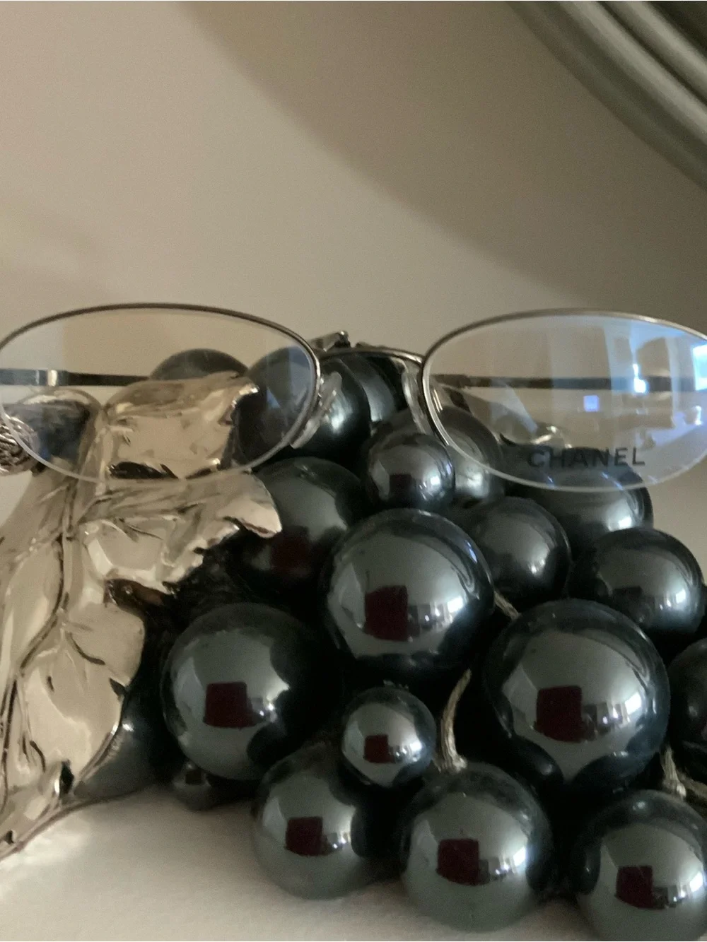 Chanel Eyeglasses, Frames Only, Collection Perle 2140-T-H 304,Italy